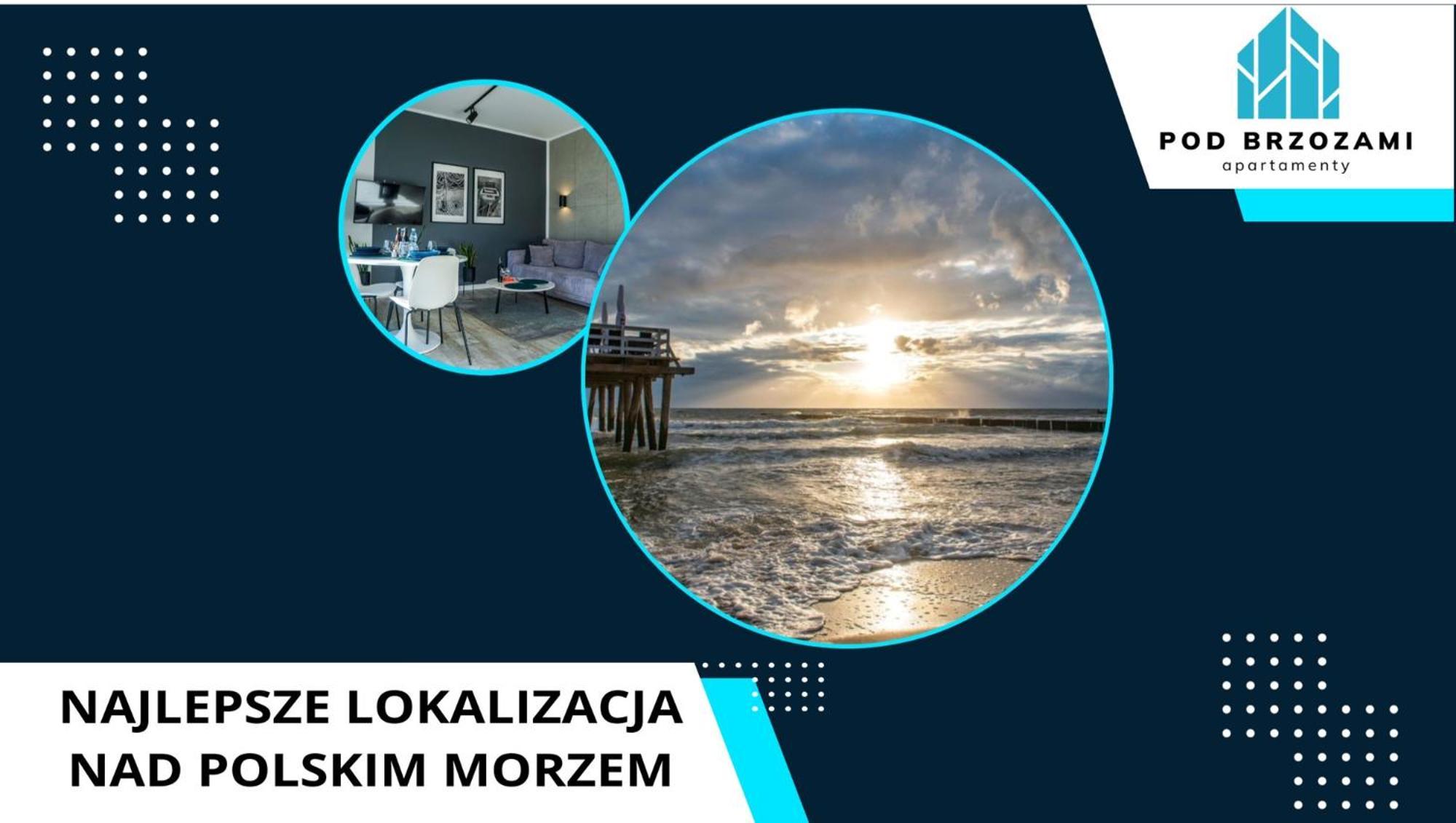 Pod Brzozami Apartamenty Dwie Sosny Ustronie Morskie Exteriör bild